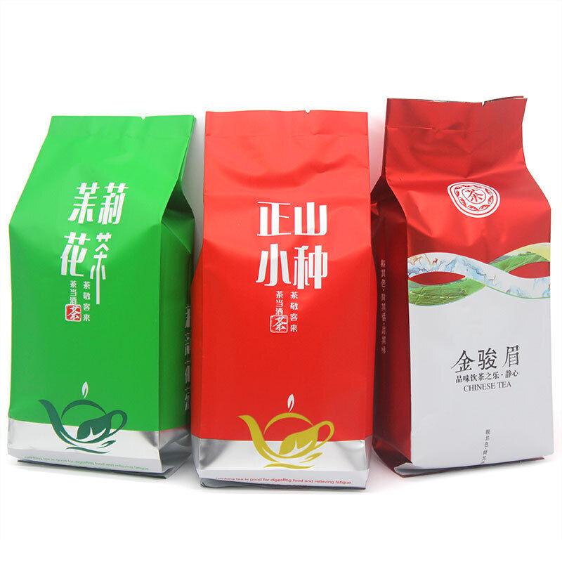 Chá de jasmim flor chá forte aroma chá zhengshan xiao semente jin jun mei 125g