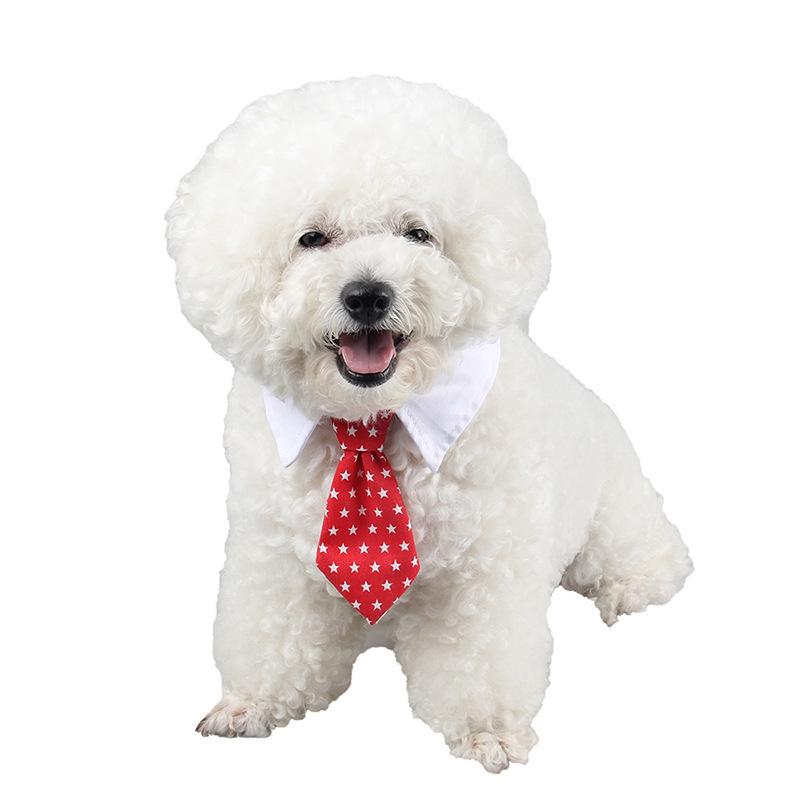 Cross-Border Foreign Trade Amazon Pet Cat Tie British Gentleman Wedding Bow Tie Accessories Cute Red Black