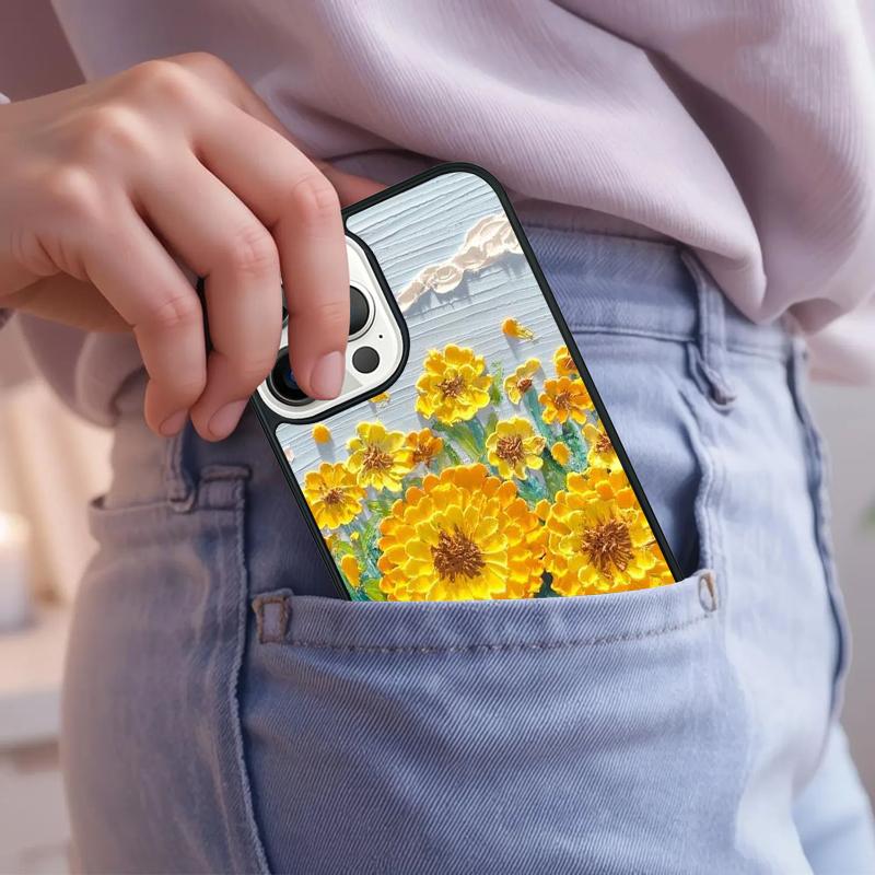 Retro Oil Painting Phone Case For iPhone 17 Air 15 16e 14 13 Pro Max Coque 12 11 Pro Max PLUS cover