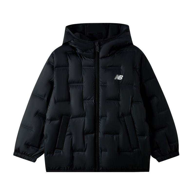 New Balance Kids Down Jackets Hooded Moderate Windproof 7PF4E013-BK 150