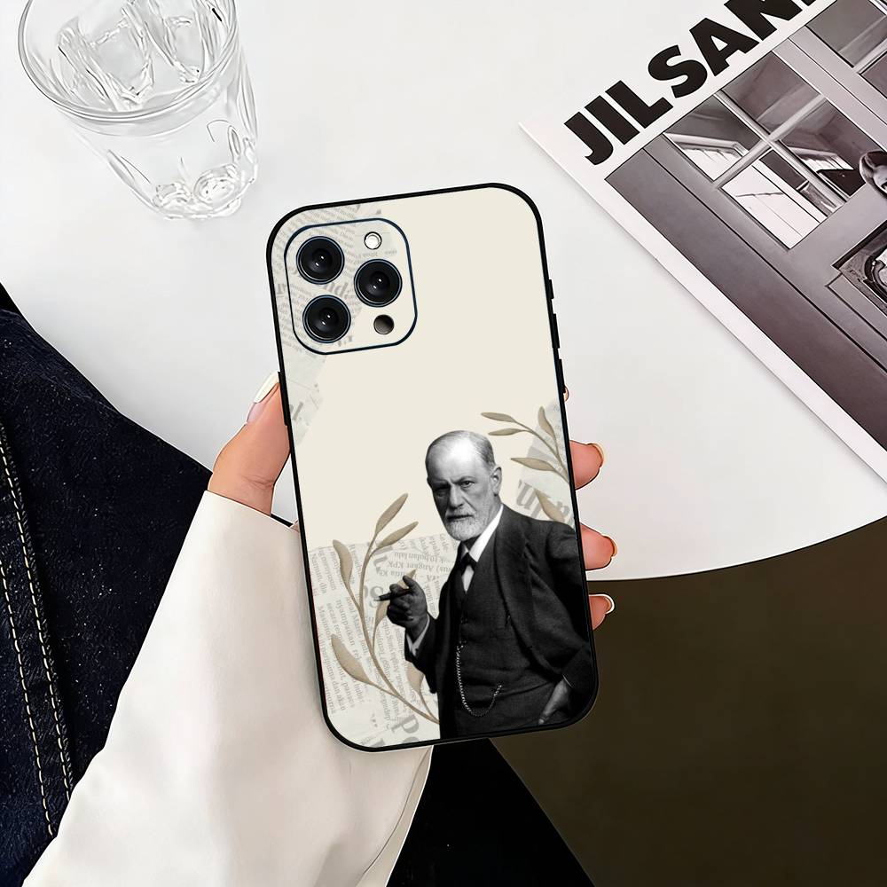 

Sigmund Freud Psychoanalysis Phone Case Silicone Soft For IPhone 17 16 15 14 13 12 11 X XR Plus Pro Max Plus iPhone15