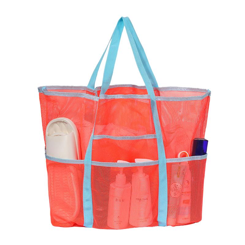 Large Capacity Children's Beach Toy Storage Mesh Bag