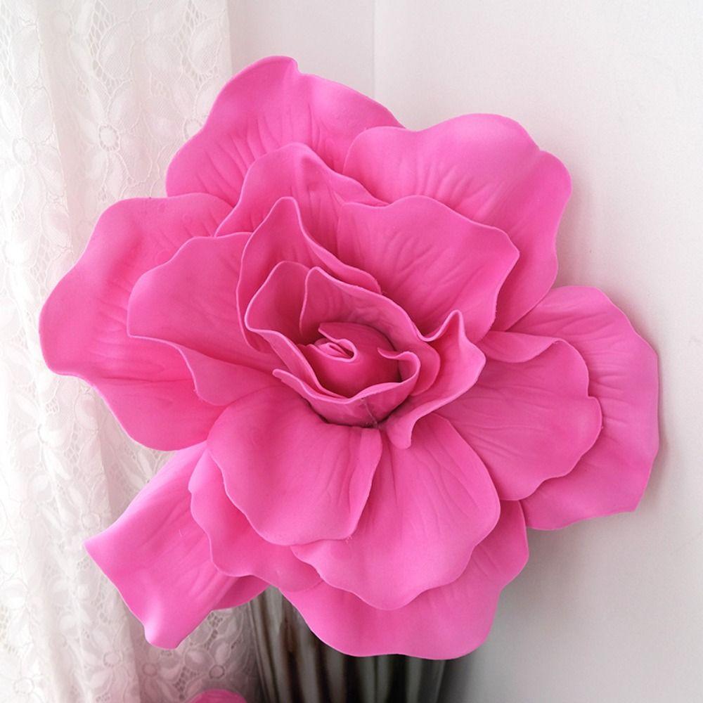 Three-dimensional Large Artificial Flower Home Decoration Arch Road Lead Flower Fake Rose Flower DIY Accessories