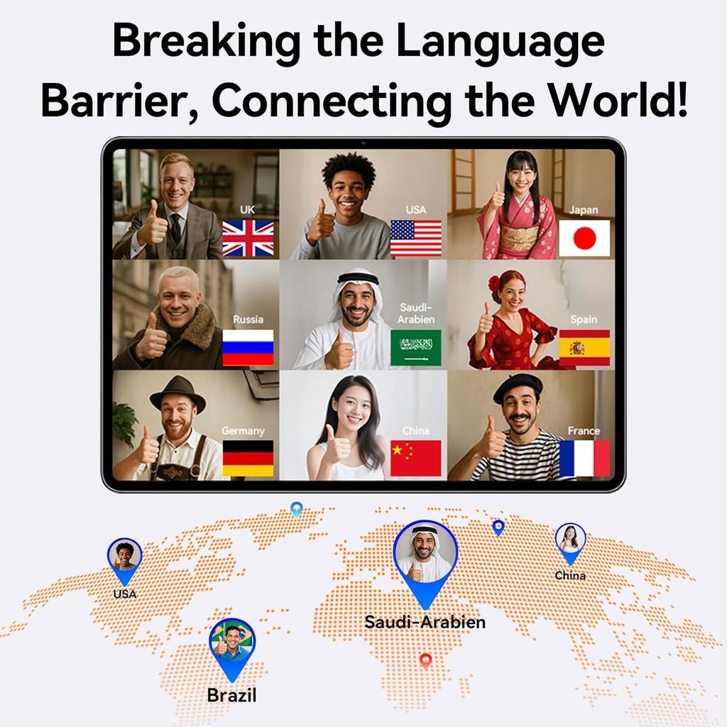 AI Translation Earbuds 164 Languages Accents 3-in-1 Translator Earbuds with HD Sound Audifonos Traductores Inglés Español Translation Headphones