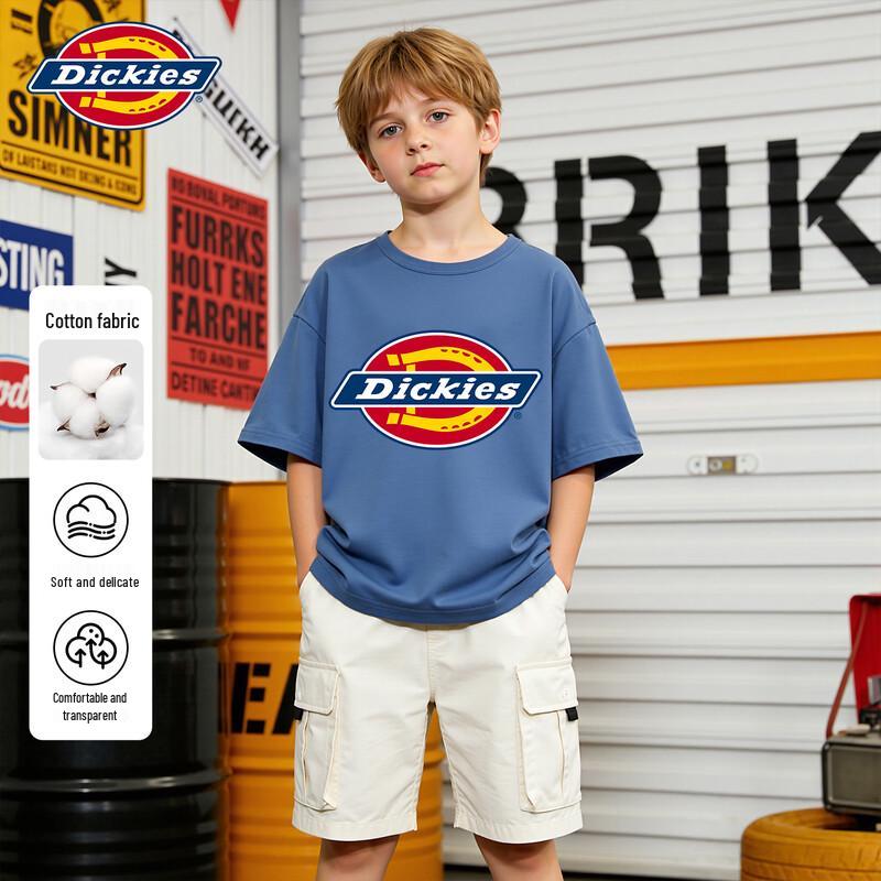 Dickies Boys Cotton Short Sleeve T-Shirt 140