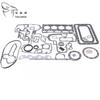 15422-03040 19223-99353 For Kubota V1702 Complete Cylinder Head Gasket Komatsu 4D82 Engine Full Gasket Set Excavator