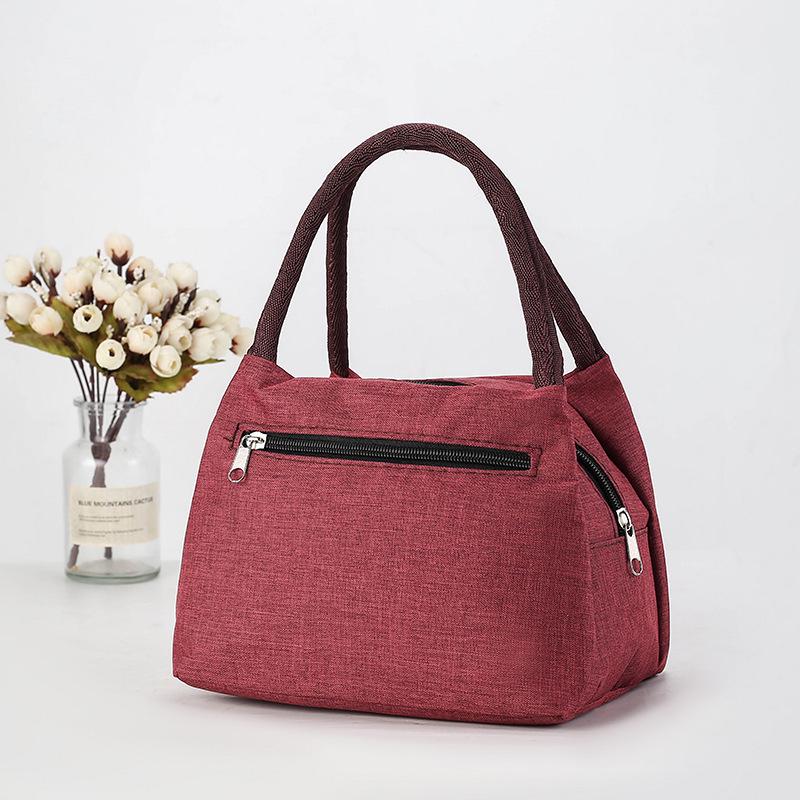 Waterproof Oxford Tote: Stylish Handbag for Middle-Aged Women - Perfect for Work and Outings