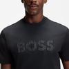BOSS Men's Striped Art Cotton T-Shirt