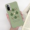 For Xiaomi Redmi Note 10 Case Love Heart Avocado Soft Silicone Cover Phone Case on Redmi Note 10S Note10 S Note 10 Pro Max Funda
