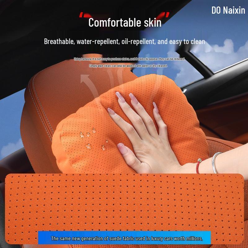 Compatible with Lexus suede seats, headrests, and lumbar supports (ES200, NX260, UX, RX300).