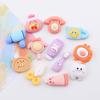 10 Pcs New Cute Cartoon Telephone Toothpaste Clock Series Resin Cabochon Diy Jewelry Hairpin Craft Decoration Accessories A84