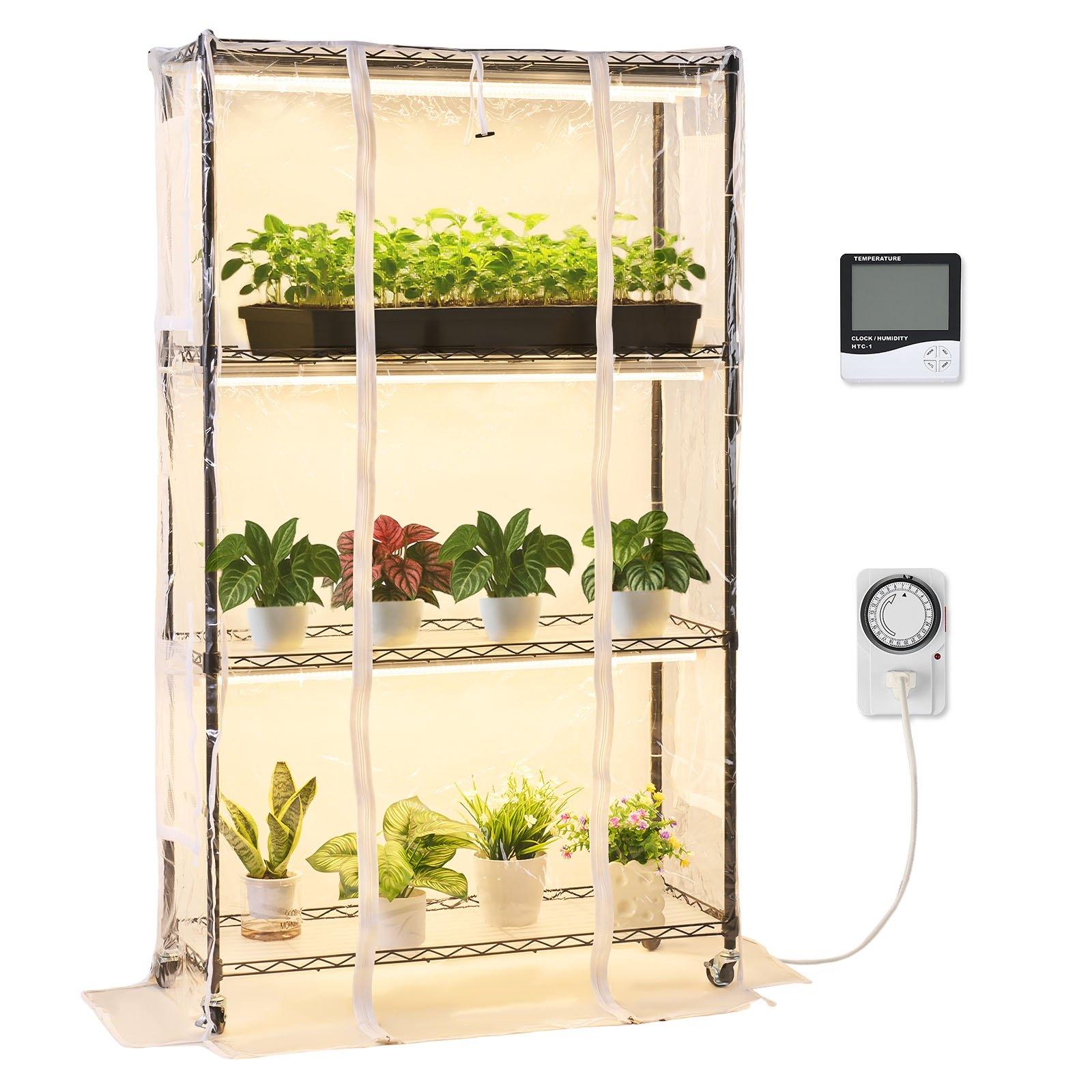 VEVOR Indoor Greenhouse with Grow Light