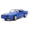 ABBE1 1/36 Pontiac Firebird Metallauto-Modell Spielzeug für Jungen Legierung Druckguss Rückzieh-Modellauto Sammlungsfahrzeug für Kindergeschenke Erwachsenenspielzeug
