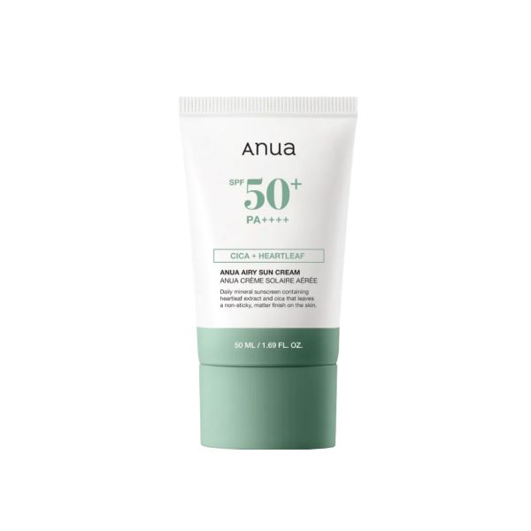 

Anua Airy Mineral Sunscreen SPF50+ PA++++ 50mL