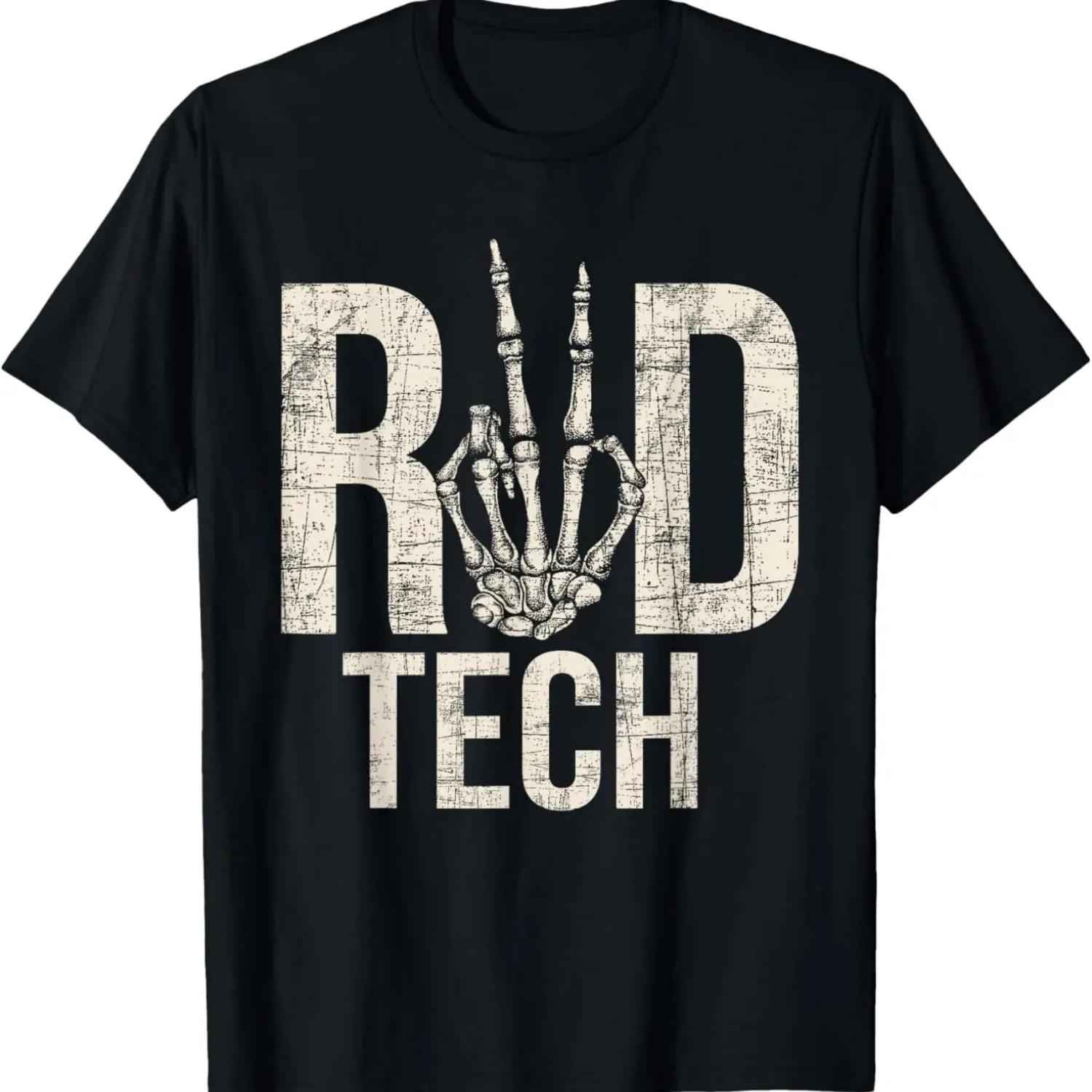 

Rad Tech - Radiographer Radiology Student Xray Technician T-Shirt XXXXXL чорний