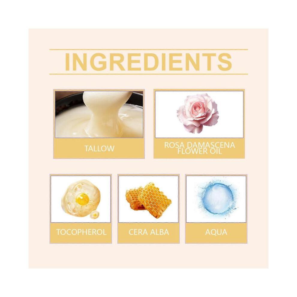 WOODSLEEP Soft Tallow Balm Face Skin Moisturizer Tallow Moisturizing Cream Body Care Cream Nourishin