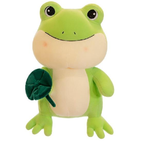

Улыбающаяся лягушка-лягушка, плюшевая игрушка, подарок на день рождения для девочки