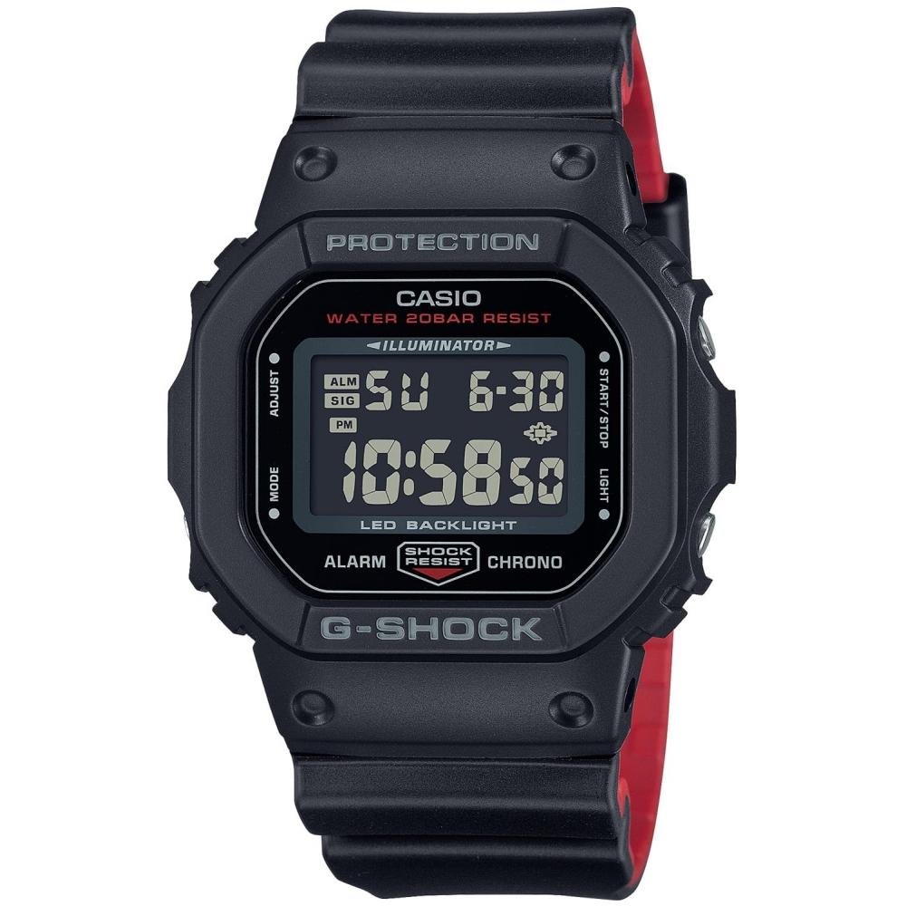 

[Casio] Часы G-Shock DW-5600UHR-1JF мужские черные x красные