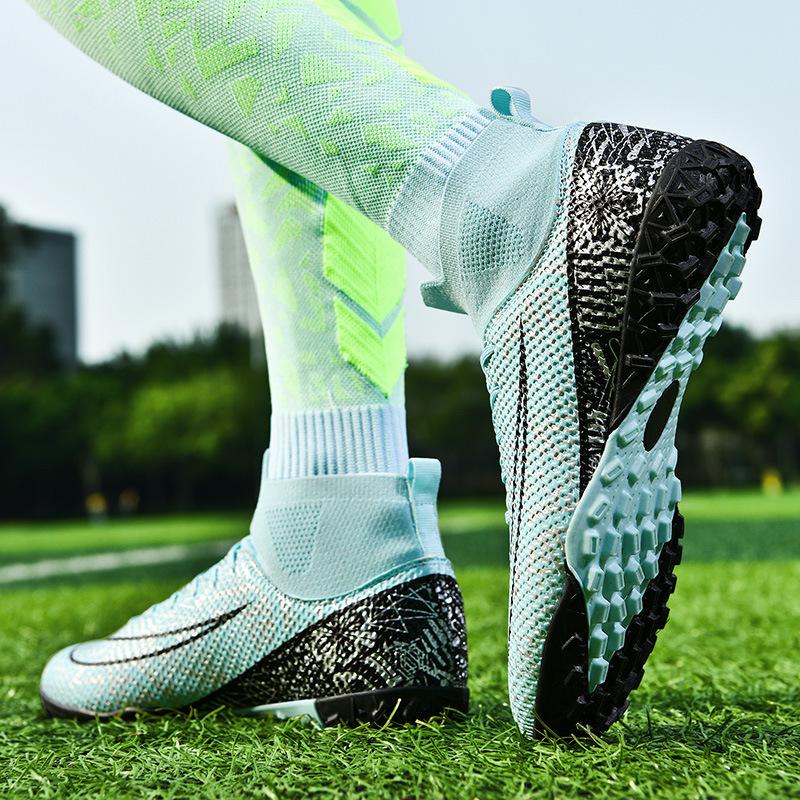 

Футбольные бутсы Футбольные бутсы с высокими шипами для школьников и детей 36