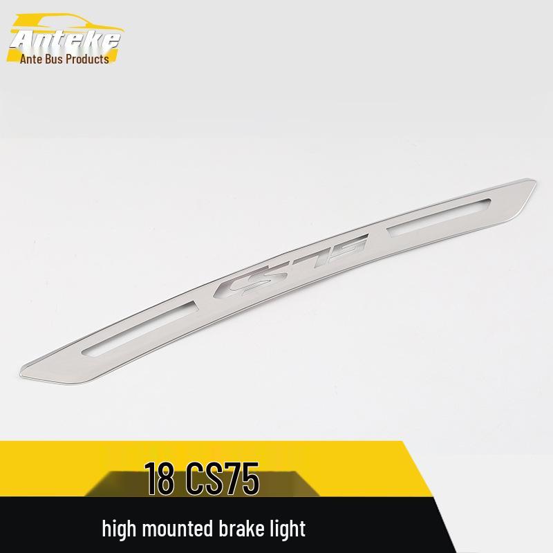 CS75 High-Mounted Brake Light Sequin and Rear Windshield Warning Light Sticker
