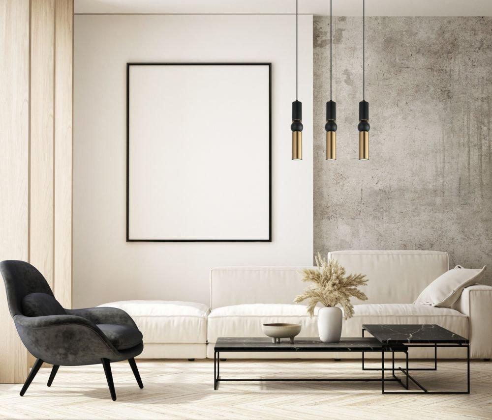 Hängeleuchte ISIDORA PND-14290-3A-BK-BRO Italux