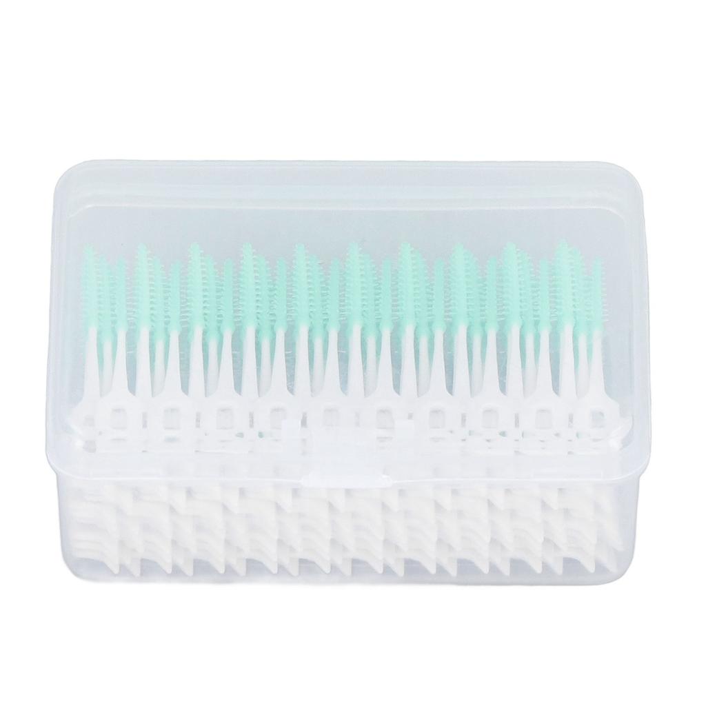 Interdental Brush Disposable Soft Dental Cleaning Floss Toothpicks for Oral Care Adults Children 160pcs