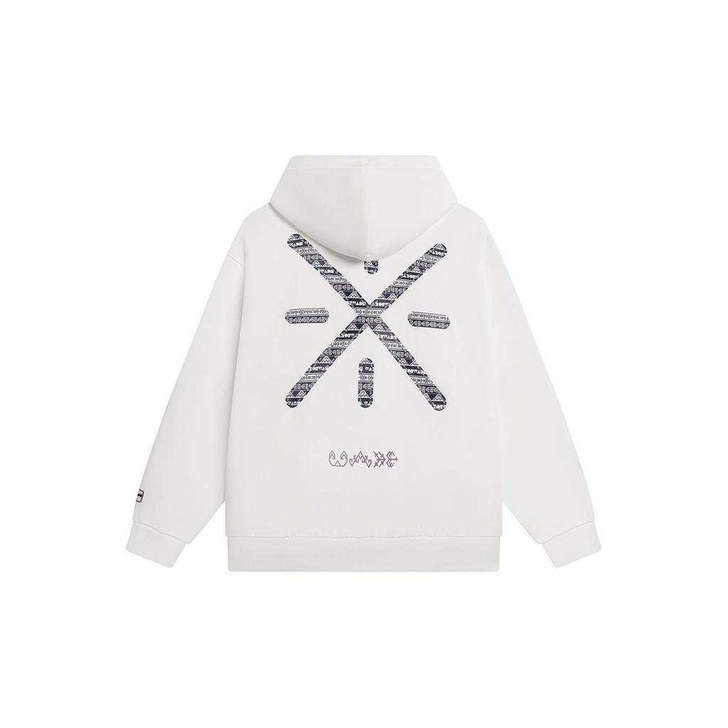 Li Ning Wade Collection Sweatshirt Unisex Ivory AWDS817-2