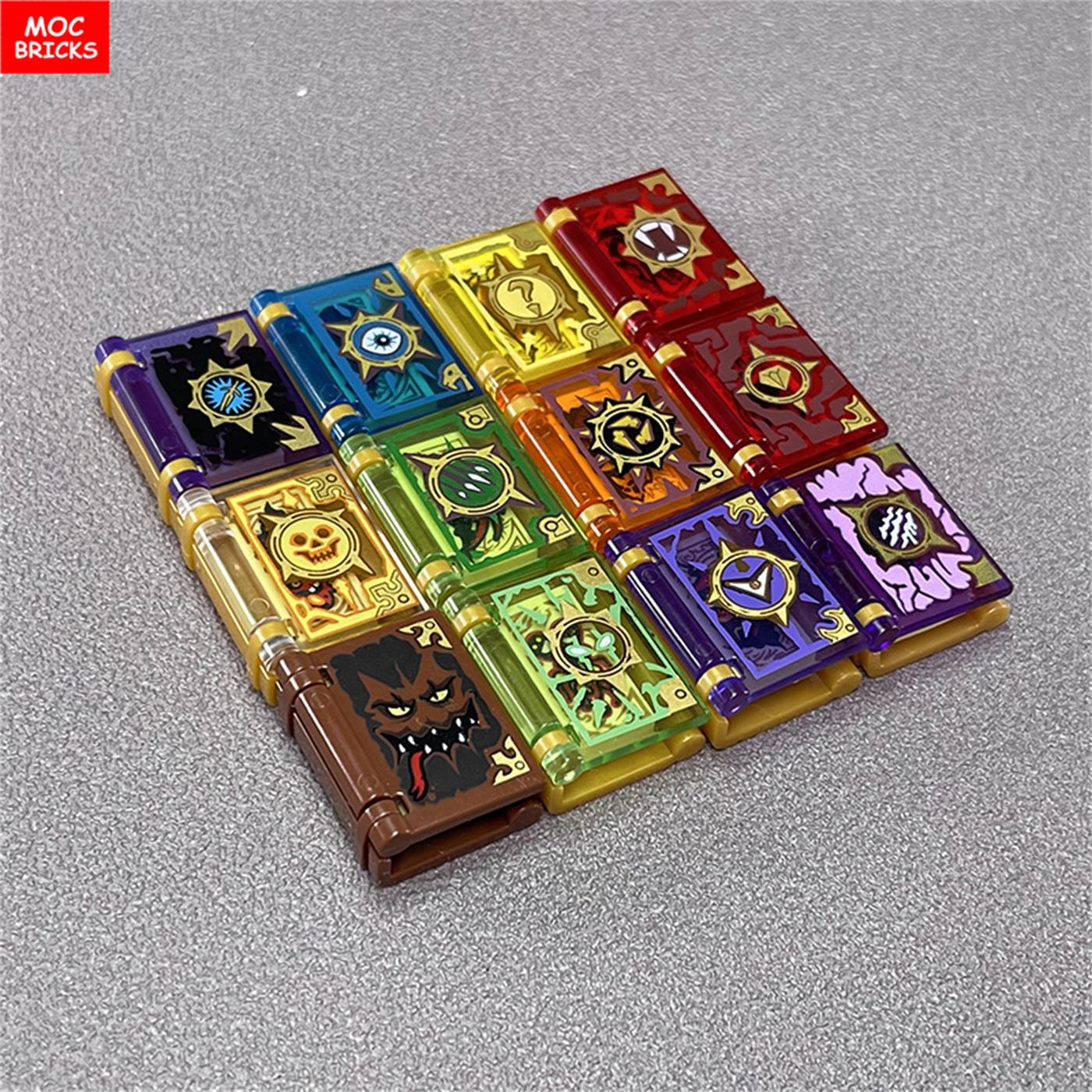 

MOC Кубики Волшебная книга Классический стол Рыцари Нексуса Детские игрушки Образовательные фигурки Строительные блоки Подарки для детей
