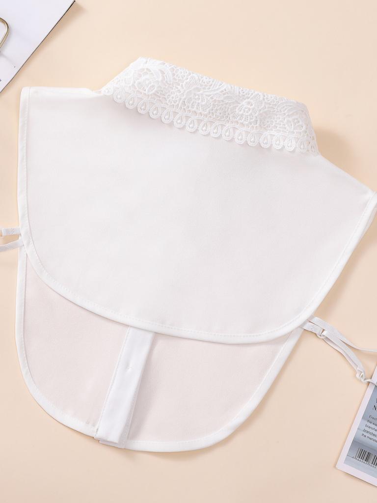 Autumn-winter Multi-functional Inner Collars—versatile, Simple Lace Embroidery New-style Shirt Fake Collars