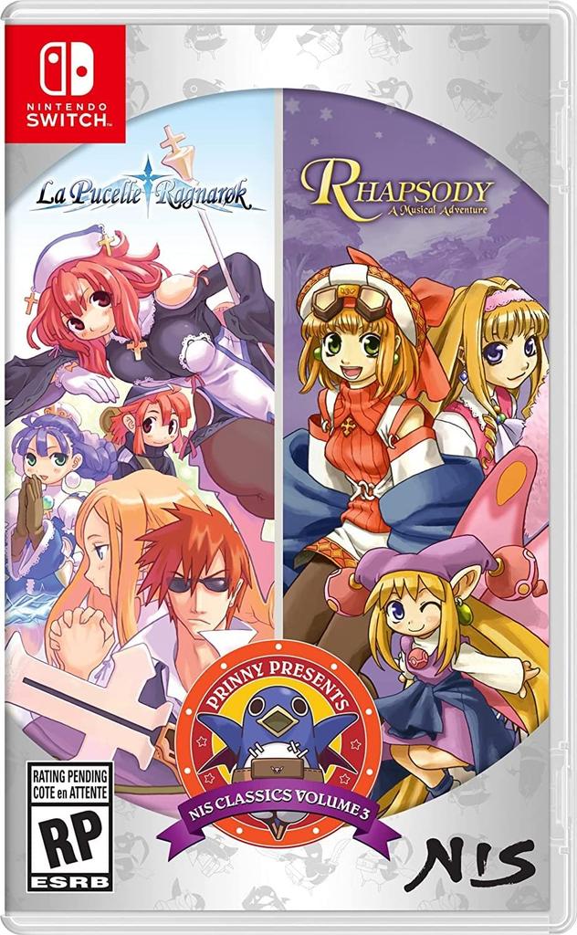 Prinny Presents NIS Classics Volume La Ragnarok A Musical Adventure Deluxe Edition North Switch 3 Pucelle / Rhapsody - (Import version America) –