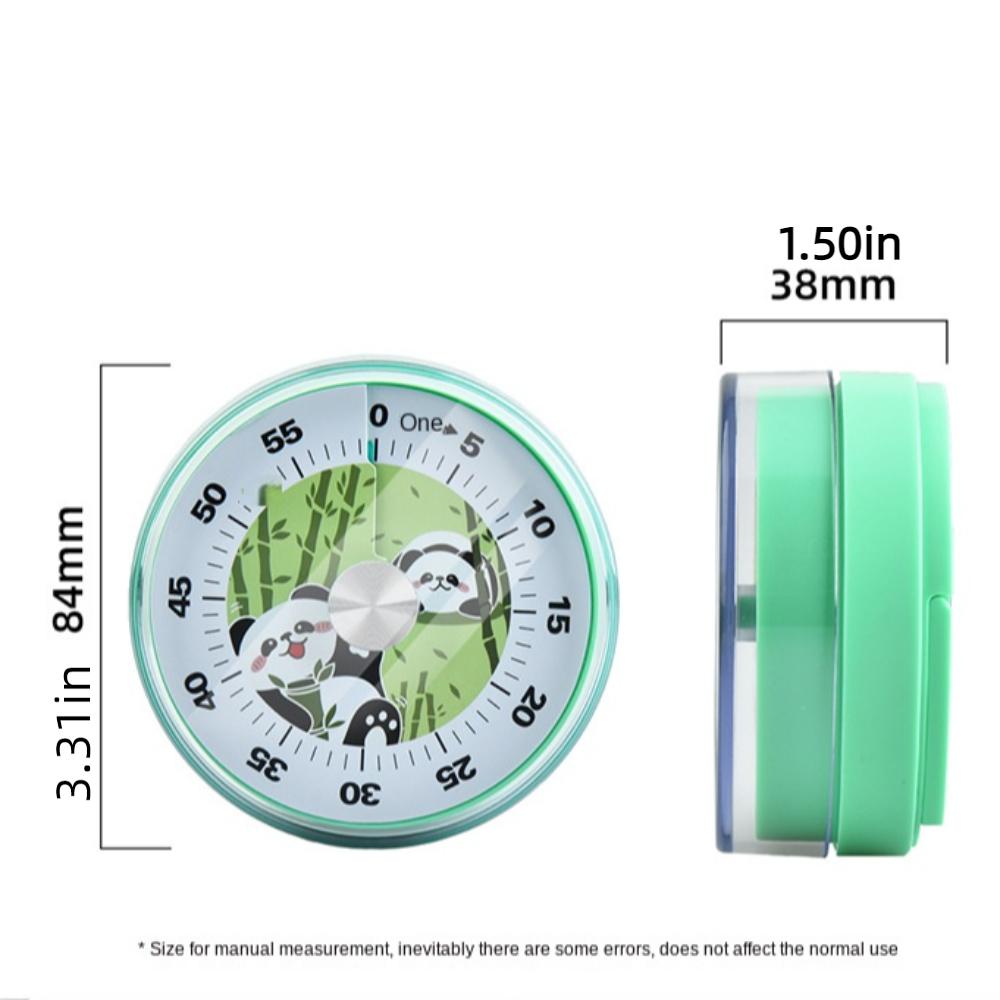 Cute Mechanical Timer Penguin Analogue Clock Time Reminder Countdown Timer  Office