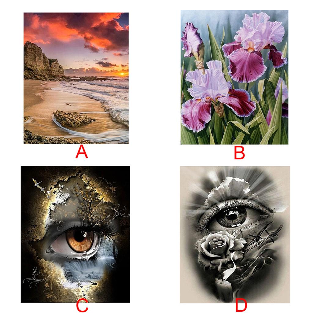 

5D вышивка картины горный хрусталь наклеены DIY вышивка крестом полный алмаз