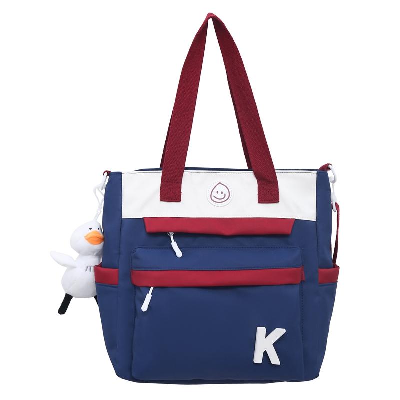 

Нейлонова сумка великої місткості Жіноча сумка для студентів Сумка для репетитора Сумка через плече Сумка через плече синій