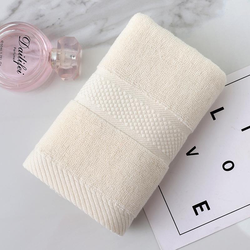 Embroidered Pure Cotton Face Towel – Thick, Absorbent, Gift-Ready
