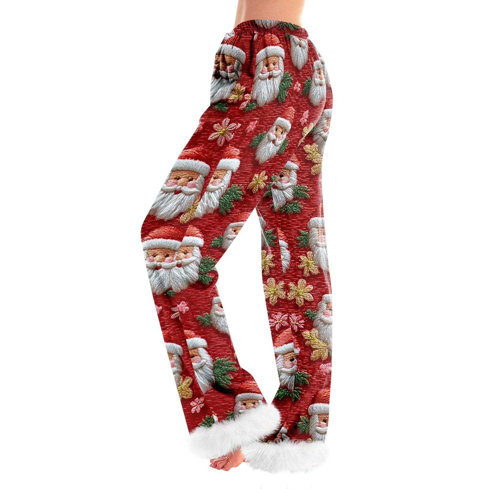 

Women s Fashionable Christmas Casual Pants S