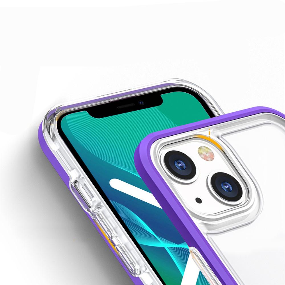 ERBORD case for iPhone 13, Hybrid Frame, Purple