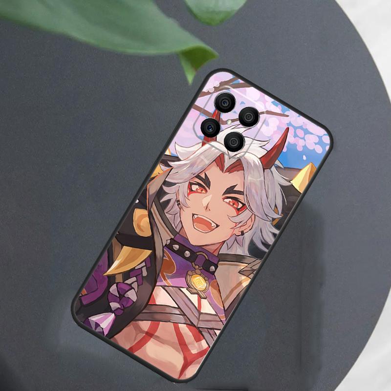 Genshin Impact Arataki Itto For Honor Magic 5 6 7 8 Pro Case For Honor 400 200 50 70 Lite X8c X8b X9a X9b X9c X9d Win RT