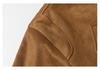 WANLEGETU Unisex Retro Suede Hunting Jacket J2625 - Spring/Autumn Workwear Style