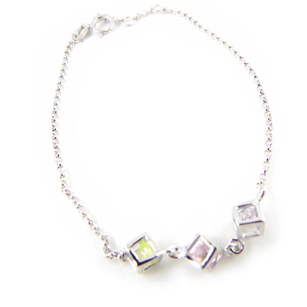 

Les Trésors De Lily [H5458] - Bracelet Argent Alchimie multicolore