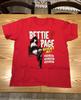 New Bettie Page Reveals All Unisex One Sided Shirt Cotton Gift Tee Red Unisex T-Shirt