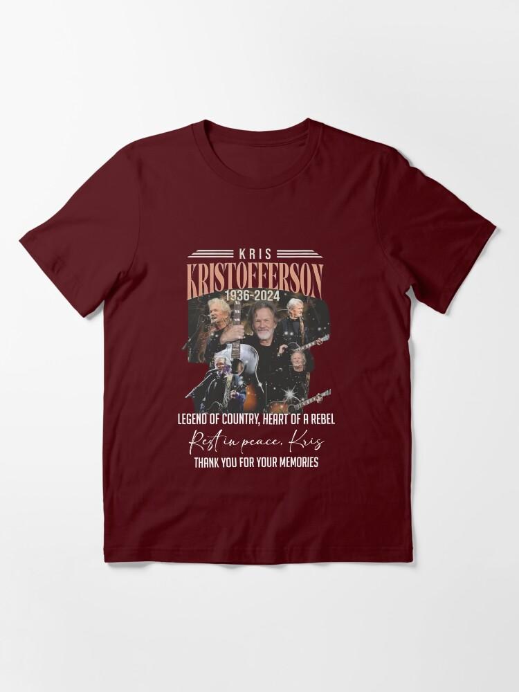 Kris Kristofferson Rest In Peace Kris Kristofferson Thank for the memories Essential T-Shirt