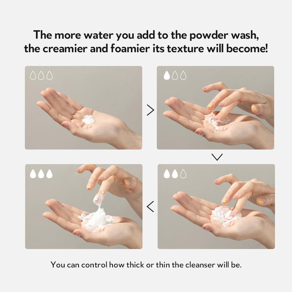 TIRTIR Hydro Boost Lavado Enzimático en Polvo 75g