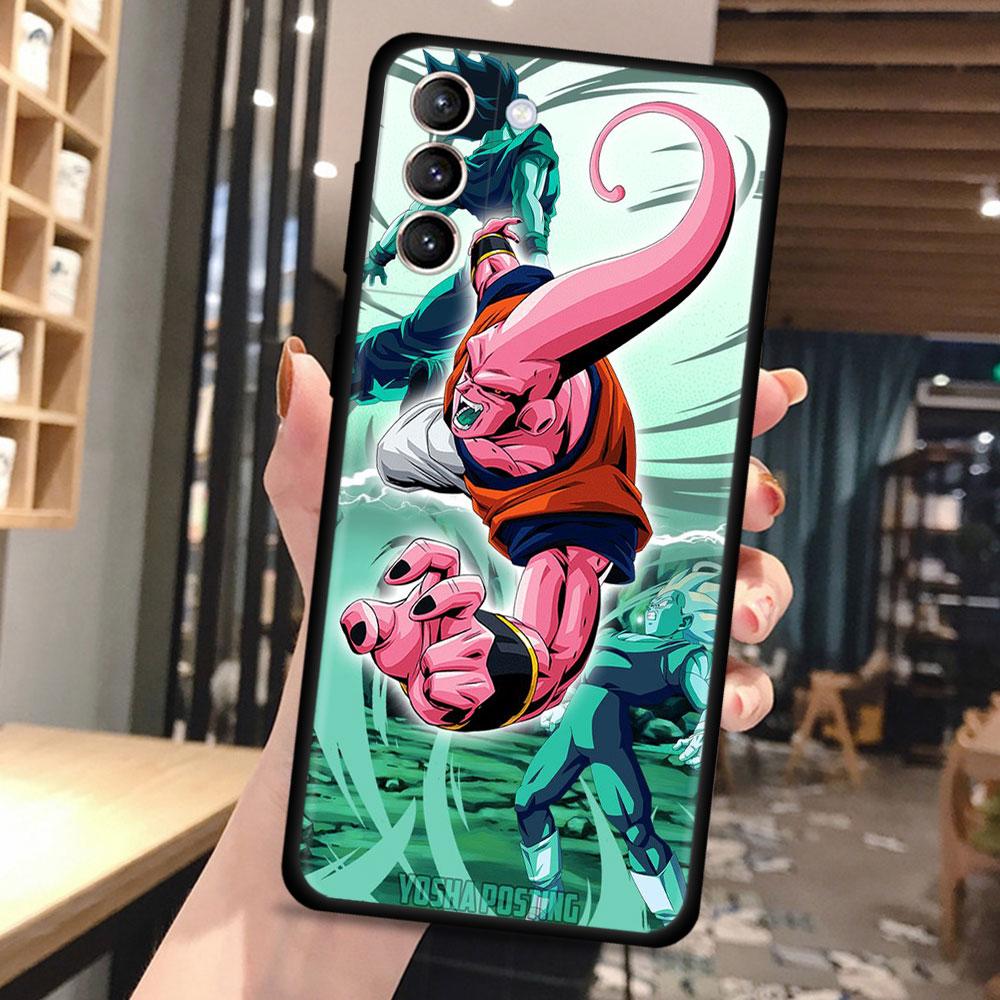 Dragon ball Golden Frieza telefonfodral för Samsung Galaxy S21 S20 FE S22 Ultra S10 S9 S8 Plus S10e Note 20 Ultra Silikonskydd