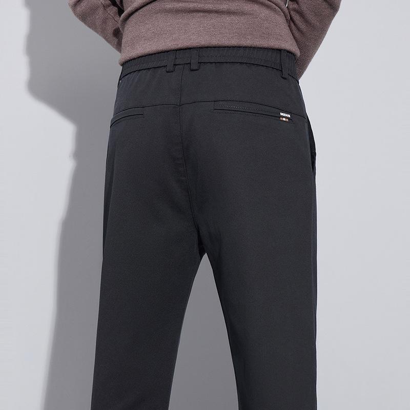 Frühlings- und Herbst Herren Locker und Allround Leichte Business Casual Hose Gerade Hose Herren