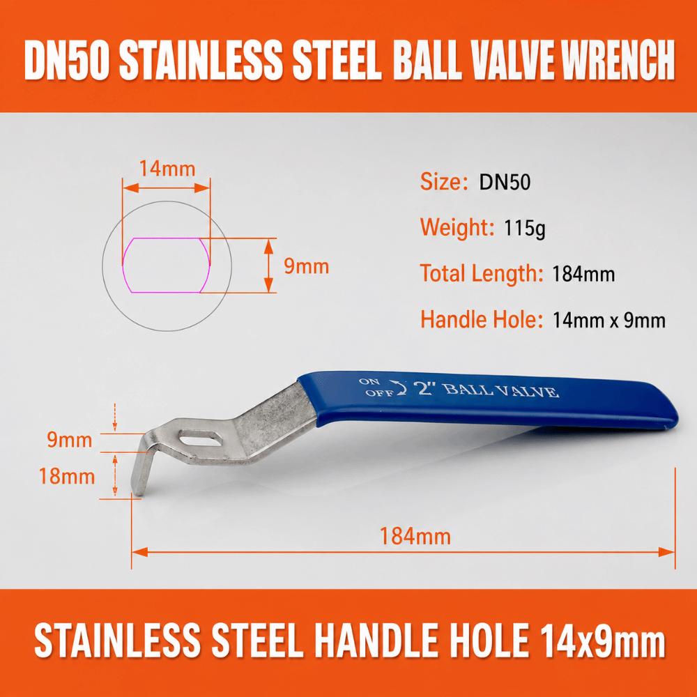 Lever Handle Ball Valve Handle DN15-50 Water Pipe Wrench Valve Accessories Lever Valve Handle