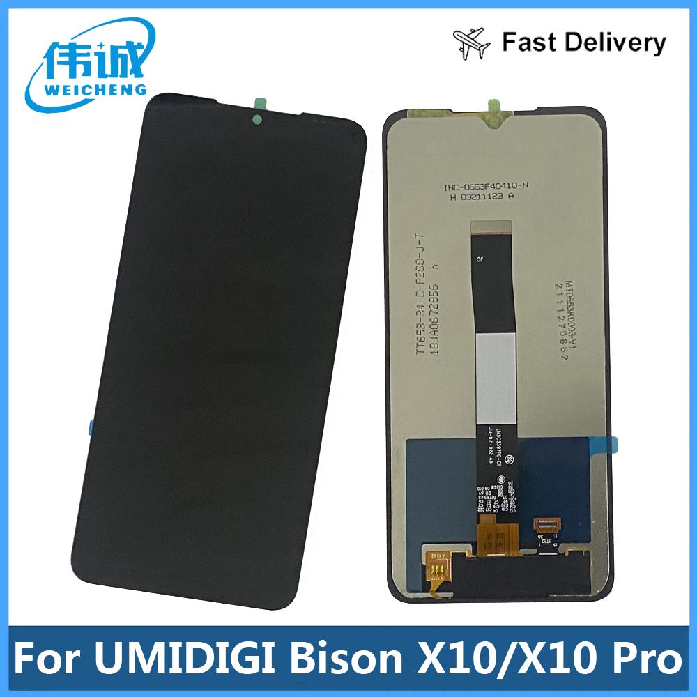LCD Screen and Digitizer Full Assembly For UMIDIGI Bison X10 X10 Pro