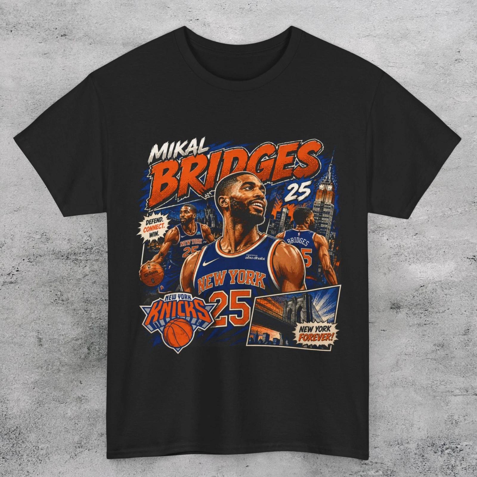 MIKAL BRIDGES KNICKS Variant Unisex T Shirt L