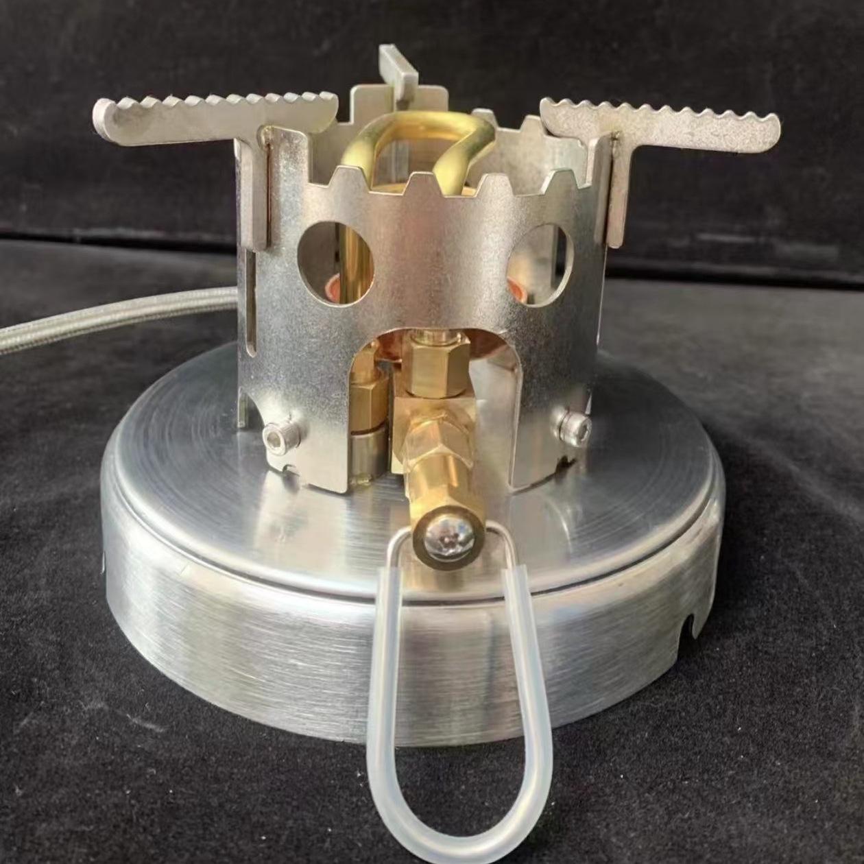 Second Gen Stainless Steel Outdoor Stove with Windproof Gasifier