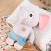 Korean Style Elephant & Hedgehog Plush Toy Set for Children - Skin-Friendly and Soothing