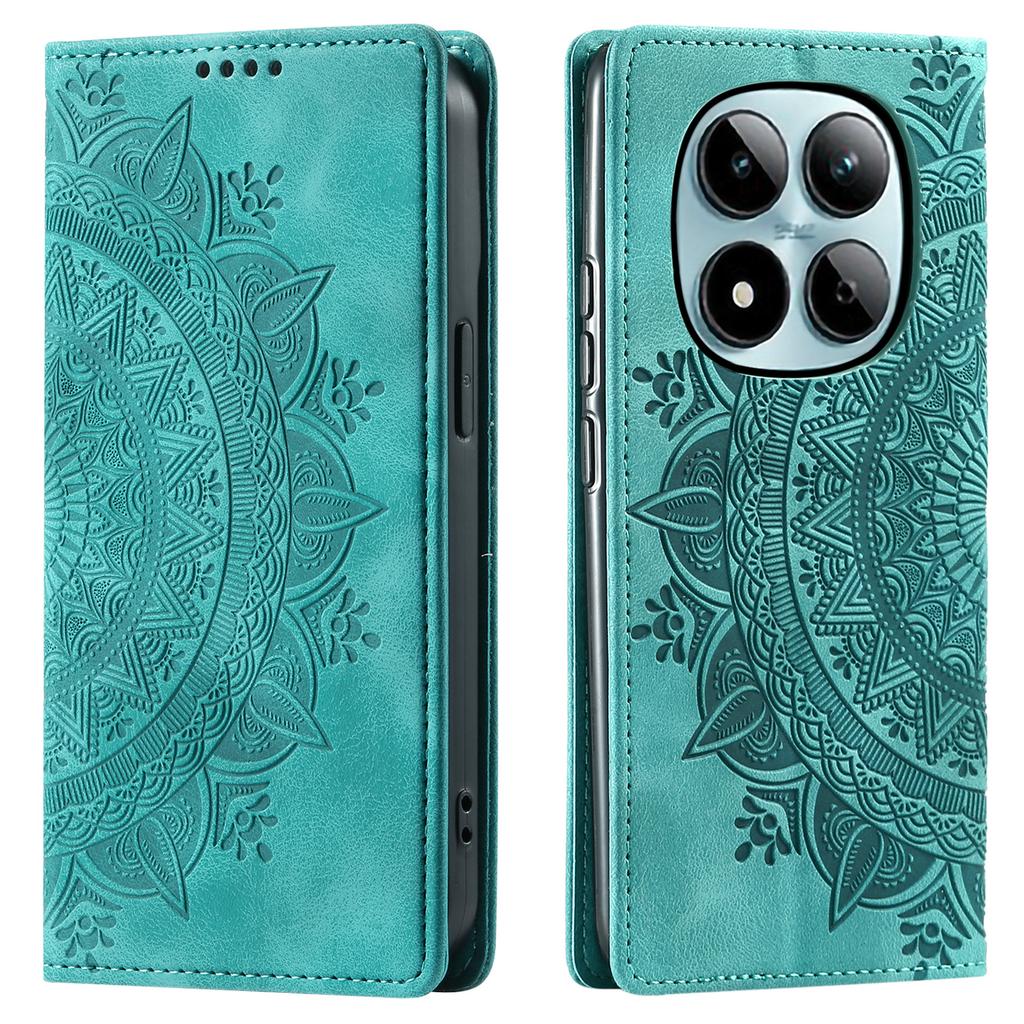 Für Xiaomi Redmi Note 15 Pro 4G (Global) Hülle Magnetverschluss Leder Handyhülle Muster aufgedruckt